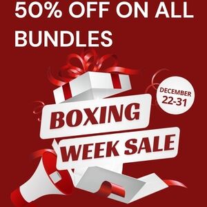 Gift Yourself A Great Deal -BUNDLE 2 or MORE ITEMS FOR A 50% OFF